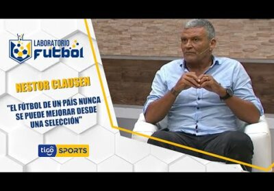 #LaboratorioFútbol🔬Nestor Clausen “el fútbol de un país nunca se puede mejorar desde una selección”.