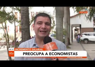 Incremento salaria preocupa a economistas