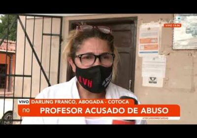 Profesor es acusado de abuso sexual en Cotoca