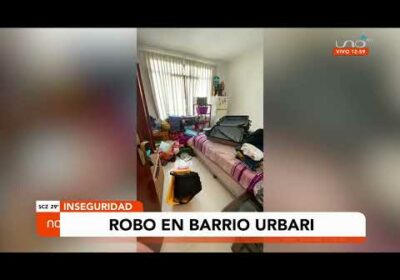 Policía busca a antisociales que atracaron una casa en Urbari