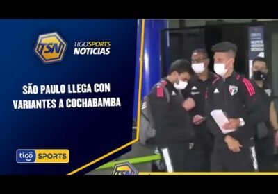 São Paulo llega con variantes a Cochabamba. Visitan a Wilstermann en el Félix Capriles.