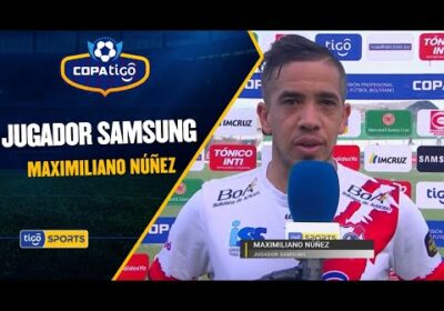 Estas fueron las palabras de Maximiliano Núñez, jugador Samsung del partido.