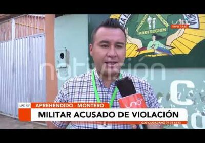 Militar es acusado de violación