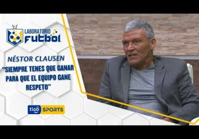 Néstor Clausen: “Siempre tenes que ganar para que el equipo gane respeto”.