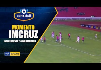 #CopaTigo🏆 Este es el momento IMCRUZ del partido.#Independiente 2🆚0 #Wilstermann