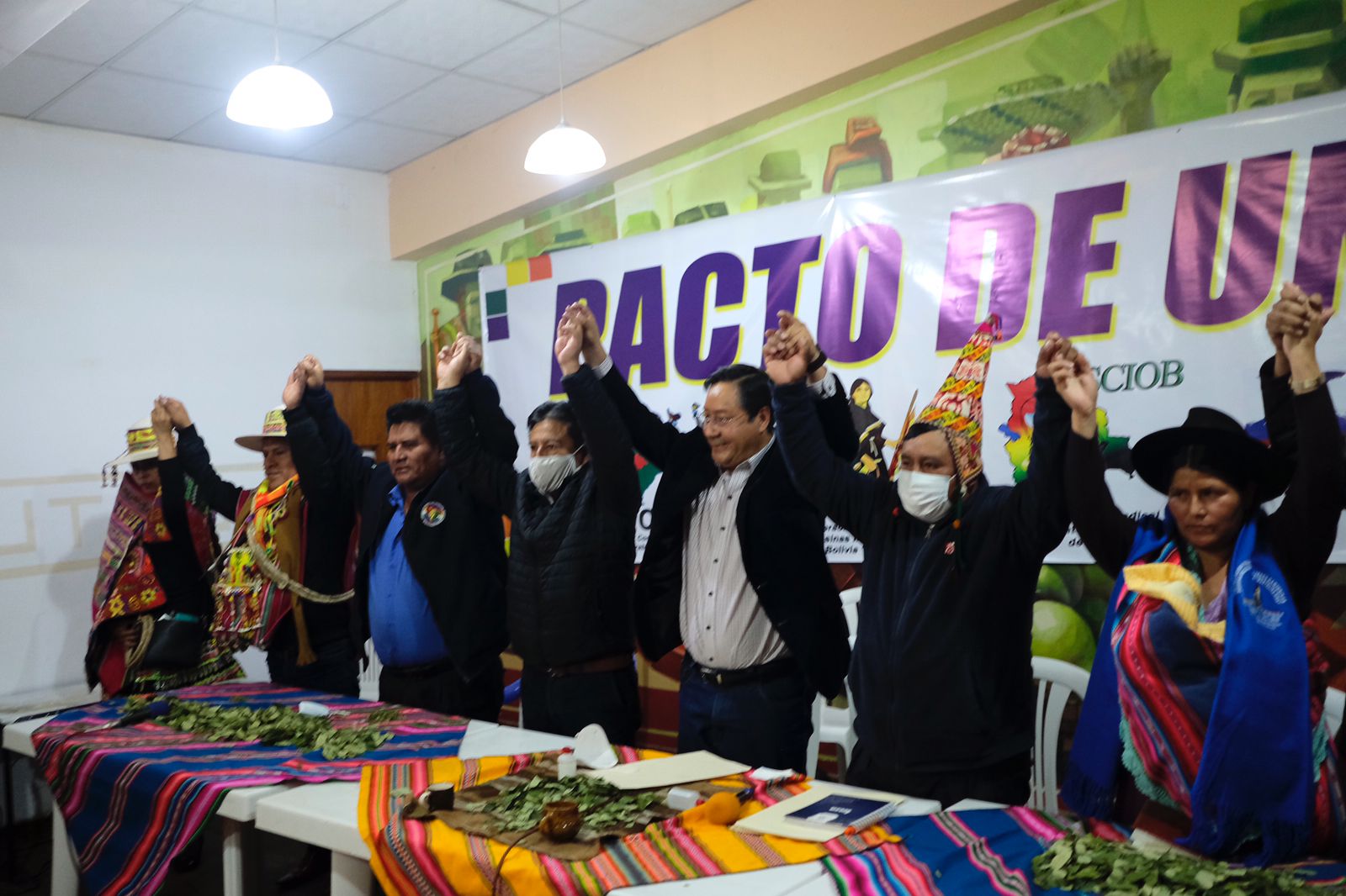 Gobierno y Pacto de Unidad ratifican su compromiso de seguir trabajando unidos por el Proceso de Cambio