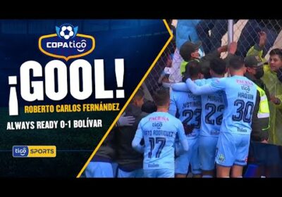 ¡Gol de Bolívar! Zudazo de Roberto Carlos Fernández para abrir el marcador en El Alto.