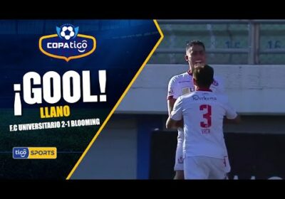 #CopaTigo🏆 ¡Gol de Universitario de Vinto! Llano recibe el balón sin marca dentro del área y define.