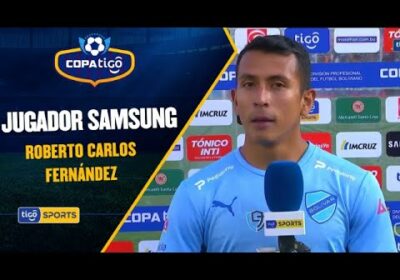 Estas fueron las palabras de Roberto Carlos Fernández, jugador Samsung del partido.