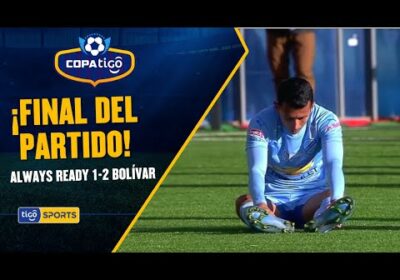 ¡Final del partido! Bolívar triunfa en El Alto con doblete de Roberto Carlos Fernández.