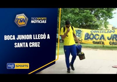 Boca Junior llegó a Santa Cruz. Mañana visitan a Always Ready en el Siles.