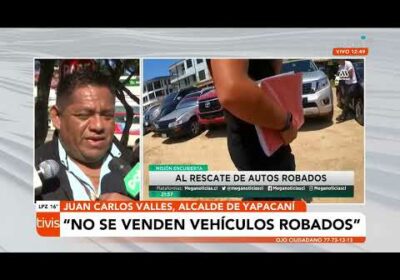 Alcalde de Yapacaní asegura que no hay ventas de autos robados