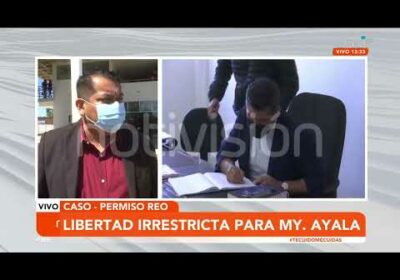 Liberan sin restricción a Ayala