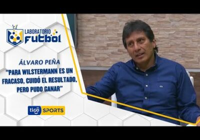 Álvaro Peña: “Para Wilstermann es un fracaso, cuidó el resultado, pero pudo ganar”.