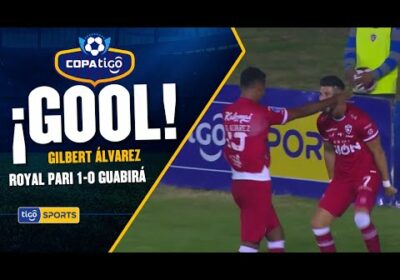 ¡Gol de Royal Pari! Llegó el primero tras una buena jugada preparada que finalizó Gilbert Álvarez.