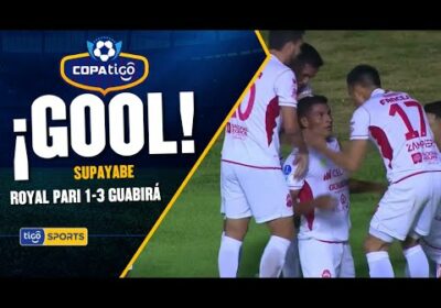 ¡Gol de Guabirá!Fran Supayabe llegó por derecha y definió cruzado para ampliar la ventaja de Guabirá