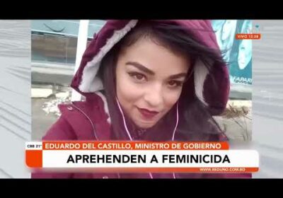 Aprehenden a feminicida de Laura Corrales en Santa Cruz