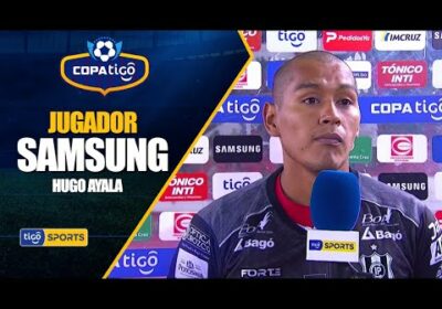 #CopaTigo🏆 Estas fueron las palabras del Jugador Samsung. #TigoSportsBolivia⚽