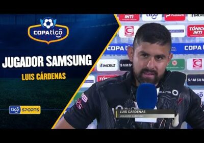 Estas fueron las palabras del Jugador Samsung del partido.