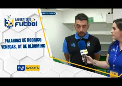 Estas fueron las palabras de Rodrigo Venegas, DT de Blooming, tras la victoria de Oriente