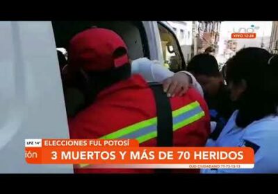 3 muertos y mas de 70 heridos