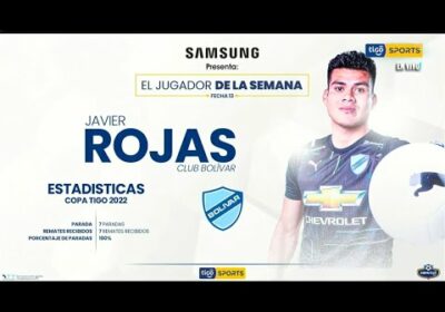 Javier Rojas, el jugador Samsung de la semana de la Fecha 13.