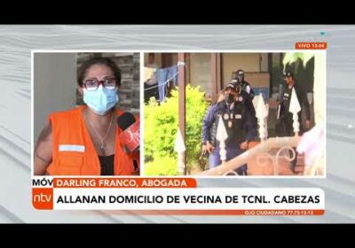 Allanan la casa de la vecina del Teniente Coronel Cabezas, implicado en la venta de autos robados