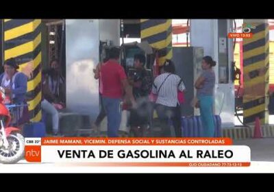 La ANH anuncia operativos contra la venta de gasolina al raleo