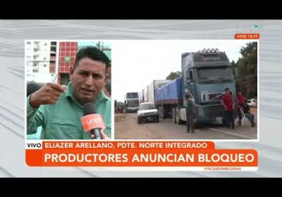 Productores del norteinegrado anuncian bloqueo