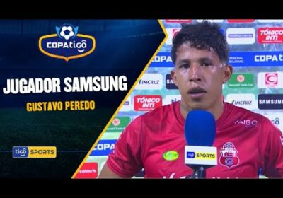 Estas fueron las palabras de Gustavo Peredo, jugador Samsung del partido.