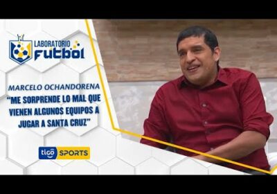 Marcelo Ochandorena: “Me sorprende lo mal que vienen algunos equipos a jugar a Santa Cruz”.