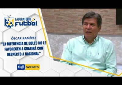 Óscar Ramírez: “La diferencia de goles no le favorecen a Guabirá con respecto a Nacional”.