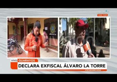 Declara el exfiscal principal implicado en la muerte de joven por un conflicto en predio La Estrella