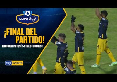 #CopaTigo🏆⏰ 90+4′ ¡Final del partido! Nacional Potosí y The Strongest igualaron.