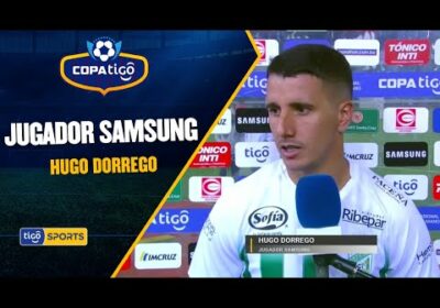 Estas fueron las palabras de Hugo Dorrego, jugador Samsung del partido.