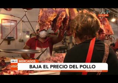 Baja el precio del pollo en centros de abastecimiento