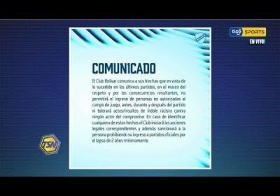 Se abre proceso contra Bolívar por “Caso Serginho”.