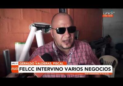 Placas ilegales en Santa Cruz