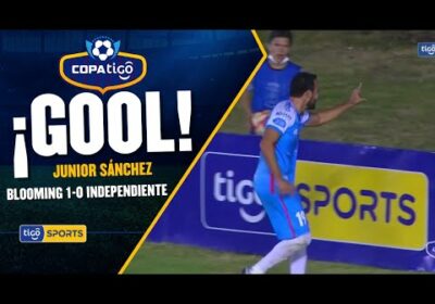 ¡Gol de Blooming! Erwin Junior Sánchez abrió el marcador a favor de la ‘Academia’ cruceña.