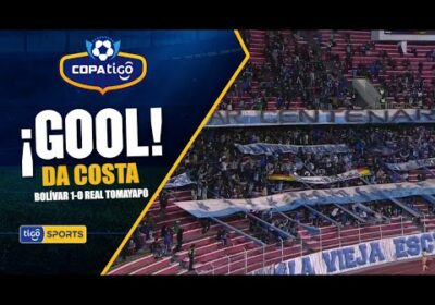 #CopaTigo🏆⚽ 36′ ¡Gol de Bolívar! Gran triangulación de la ‘Academia’ que define bien Da Costa.