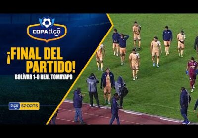 #CopaTigo🏆⏰ 90+5′ ¡Final del partido! Bolívar hizo respetar su casa ante Real Tomayapo.