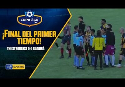 #CopaTigo🏆⏰ 45+3′ ¡Final del primer tiempo! Se acabó la primera etapa  sin goles.