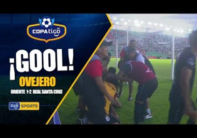 #CopaTigo🏆⚽ Ovejero se estira para poner el segundo gol del ‘Albo’ y así dar vuelta el marcador.