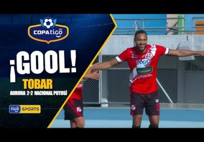 #CopaTigo🏆⚽ Tommy Tobar vuelve a empatar el partido en Cochabamba después de una gran definición.