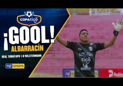 ¡Gol de Real Tomayapo! Nicolás Albarracín abre el marcador en Tarija y pone en ventaja a los locales