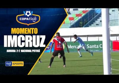 #CopaTigo🏆 Este es el momento IMCRUZ del partido.