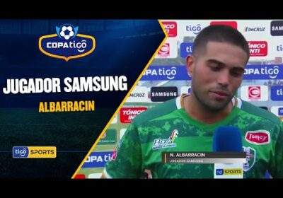 Estas fueron las palabras de Albarracin, jugador Samsung del partido.