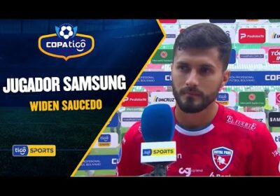 Estas fueron las palabras de Widen Saucedo, jugador Samsung del partido.