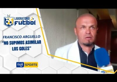 Francisco Arguello – DT. de Aurora: “No supimos asimilar los goles”.