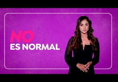 Campaña ‘La Violencia #NoEsNormal’: Jimena Aldunate